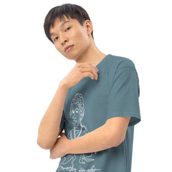 Dorothy Heights: Men's Heavyweight Tee - White Logo - Image 28