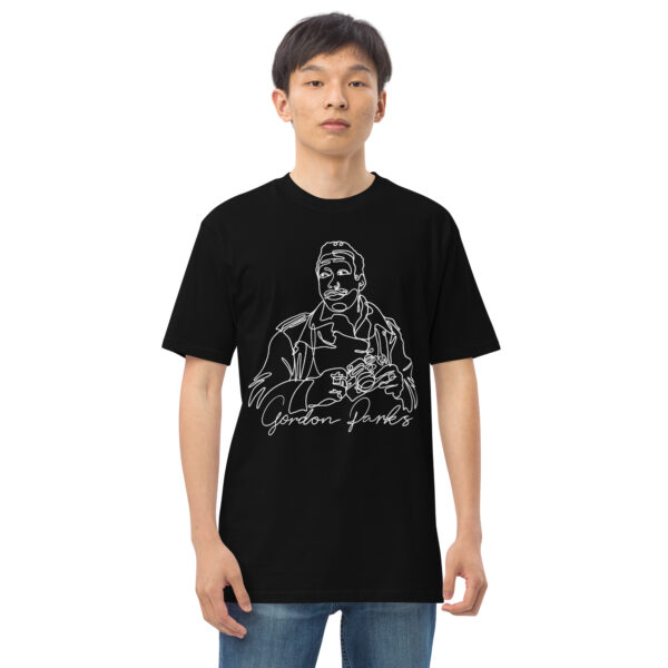 Gordon Parks: Heavyweight Men's Tee - White Logo