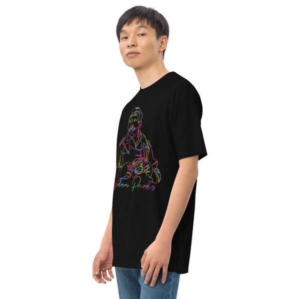Gordon Parks: Heavyweight Men's Tee - Colorful Logo - Image 4