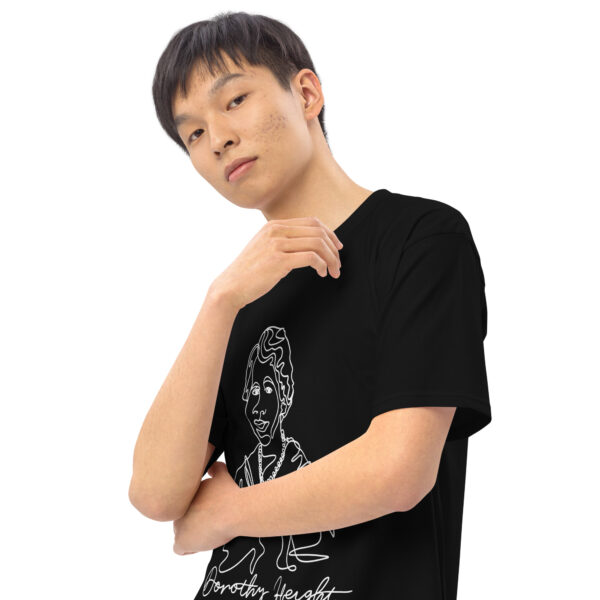 Dorothy Heights: Men's Heavyweight Tee - White Logo - Image 9