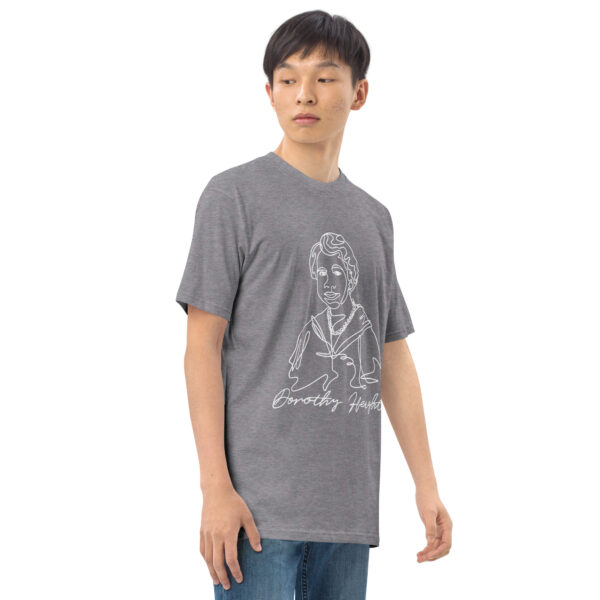 Dorothy Heights: Men's Heavyweight Tee - White Logo - Image 34