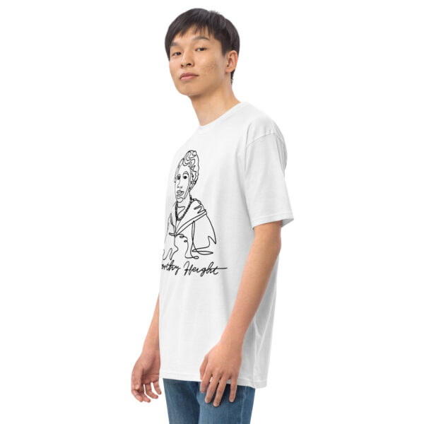 Dorothy Height: Men’s Heavyweight Tee - Black Logo - Image 11