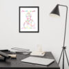 Dorothy Height: Framed Poster - Colorful Logo