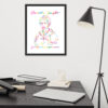 Dorothy Height: Framed Poster - Colorful Logo - Image 3