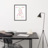 Dorothy Height: Framed Poster - Colorful Logo - Image 4
