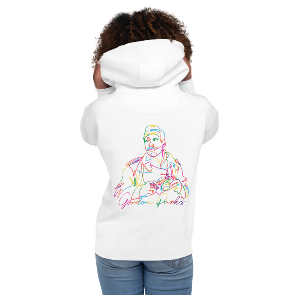 Gordon Parks: Unisex Hoodie - Colorful Logo