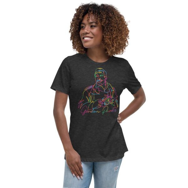 Gordon Parks: Women's Relaxed Tee - Colorful Logo