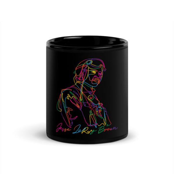 Jesse Leroy Brown: Glossy Mug - Colorful Logo