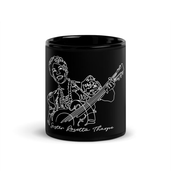 Sister Rosetta Tharpe: Glossy Mug - White Logo