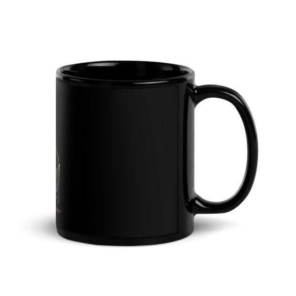 Lewis Howard Latimer: Glossy Mug - Colorful Logo - Image 3
