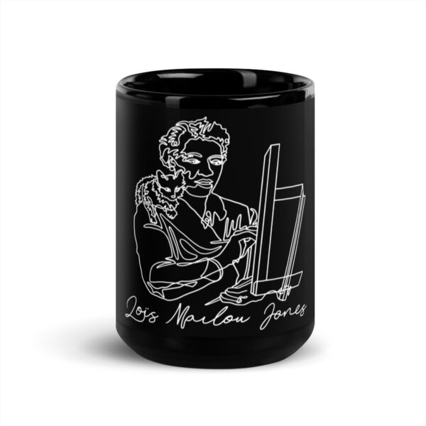 Loïs Mailou Jones: Glossy Mug - White Logo - Image 6