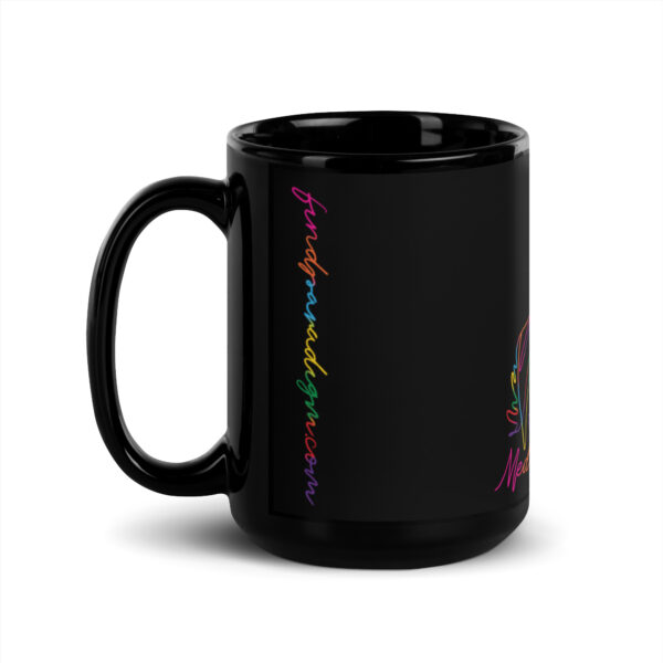 Medgar Evers: Glossy Mug - Colorful Logo - Image 4