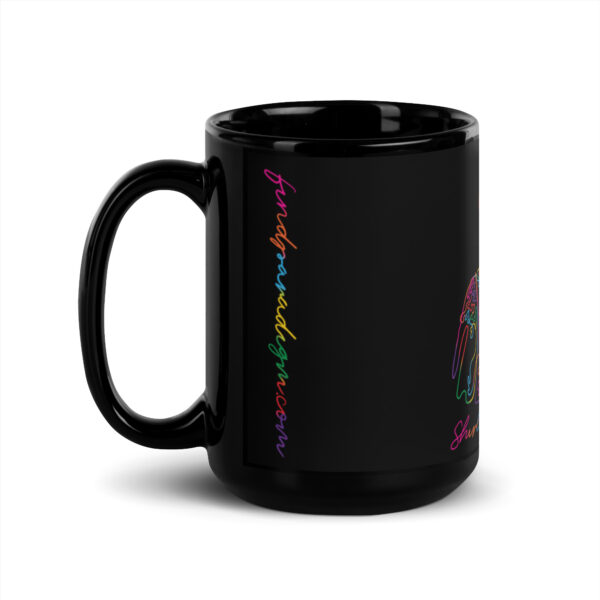 Shirley Chisholm: Glossy Mug - Colorful Logo - Image 4