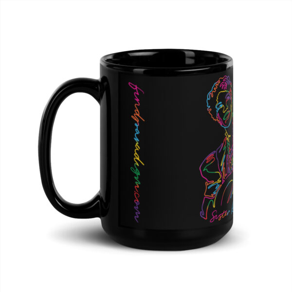 Sister Rosetta Tharpe: Glossy Mug - Colorful Logo - Image 4