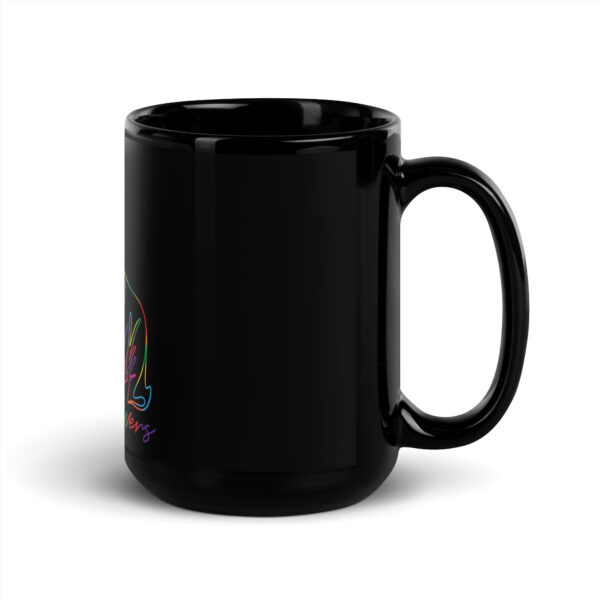 Medgar Evers: Glossy Mug - Colorful Logo - Image 5