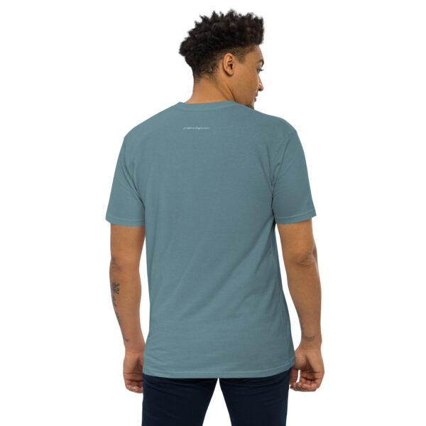 Jesse Leroy Brown: Men's Heavyweight Tee - White Logo - Image 10