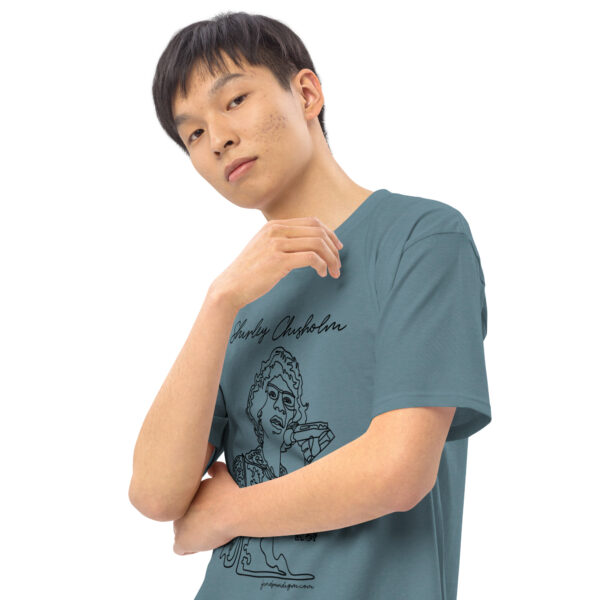 Shirley Chisholm Interactive Men's Tee - Black - Image 10