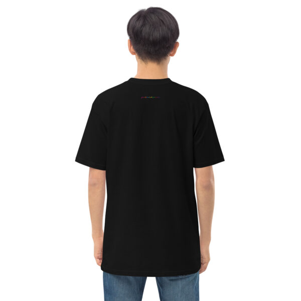 Jane Bolin: Men's Heavyweight Tee - Colorful Logo - Image 5