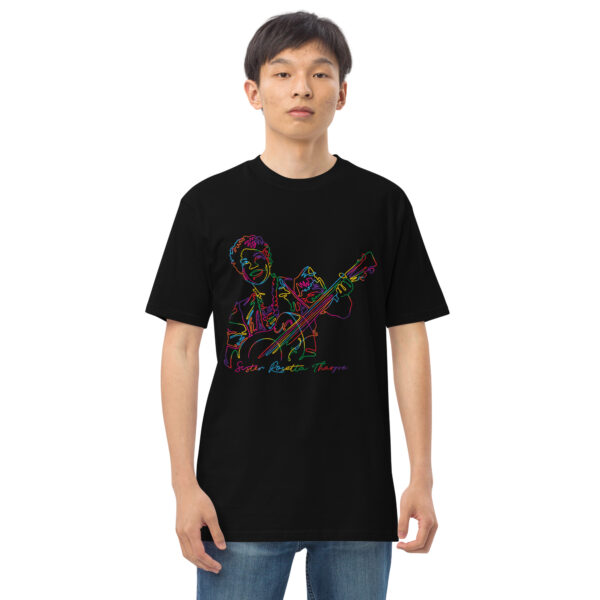 Sister Rosetta Tharpe: Men's Heavyweight Tee - Colorful Logo