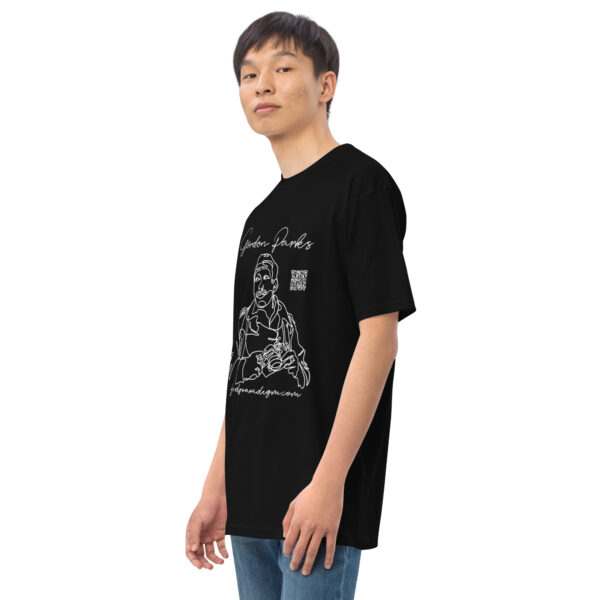Gordon Parks Interactive Men's Tee - White - Image 3