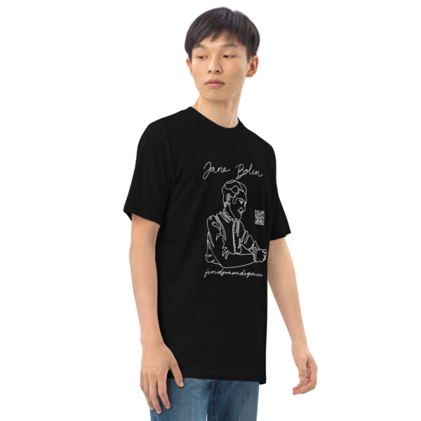 Jane Bolin Interactive Men's Tee - White - Image 2