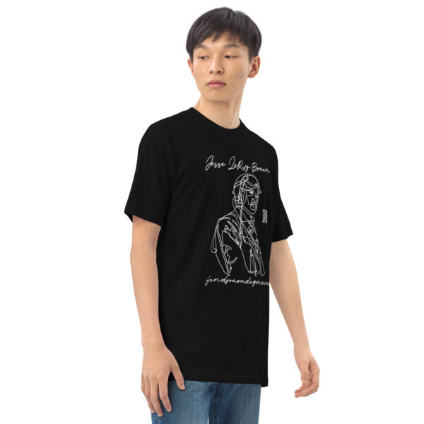 Jesse Leroy Brown Interactive Men's Tee - White - Image 2