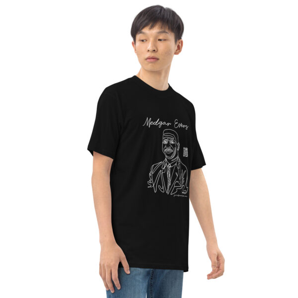 Medgar Evers Interactive Men's Tee - White - Image 2