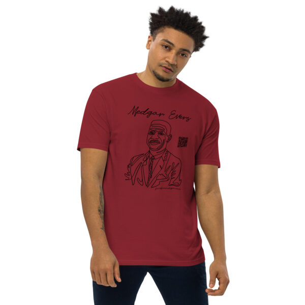 Medgar Evers Interactive Men's Tee - Black - Image 2