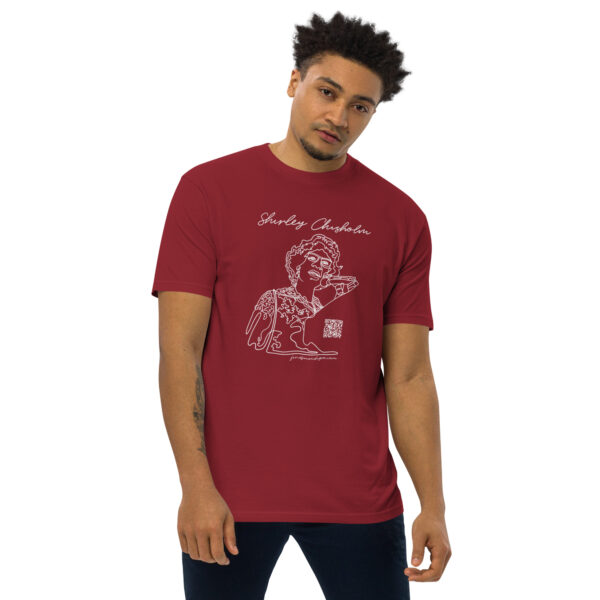 Shirley Chisholm Interactive Men's Tee - White - Image 9