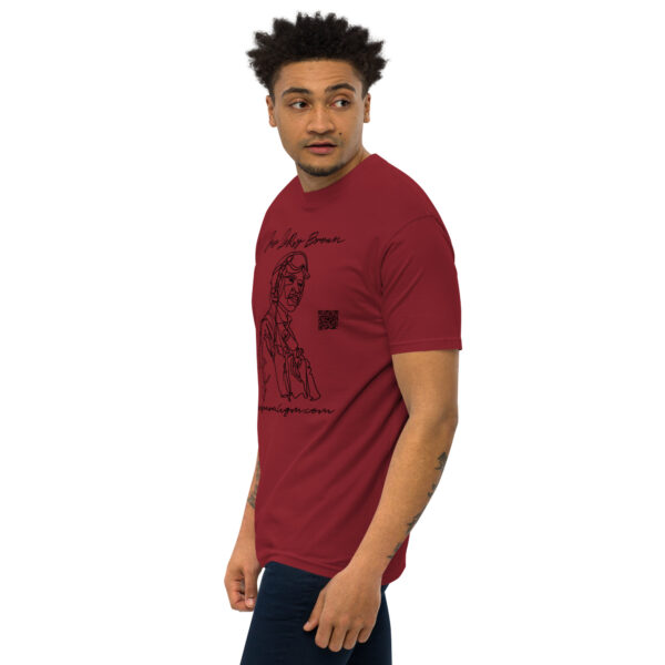 Jesse Leroy Brown Interactive Men's Tee - Black - Image 3