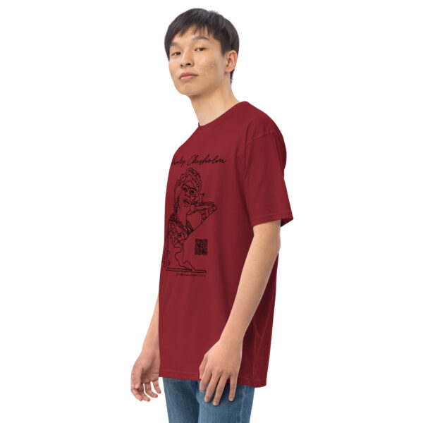 Shirley Chisholm Interactive Men's Tee - Black - Image 4