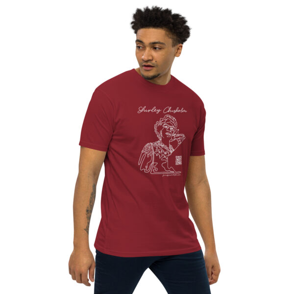 Shirley Chisholm Interactive Men's Tee - White - Image 11