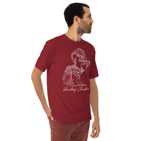 Shirley Chisholm: Men's Heavyweight Tee - White Logo - Image 8