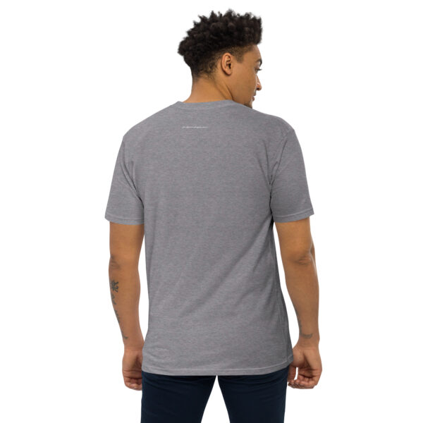 Jesse Leroy Brown: Men's Heavyweight Tee - White Logo - Image 12