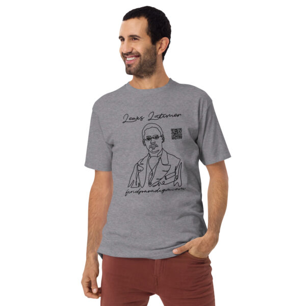 Lewis Latimer Interactive Men's Tee - Black - Image 8