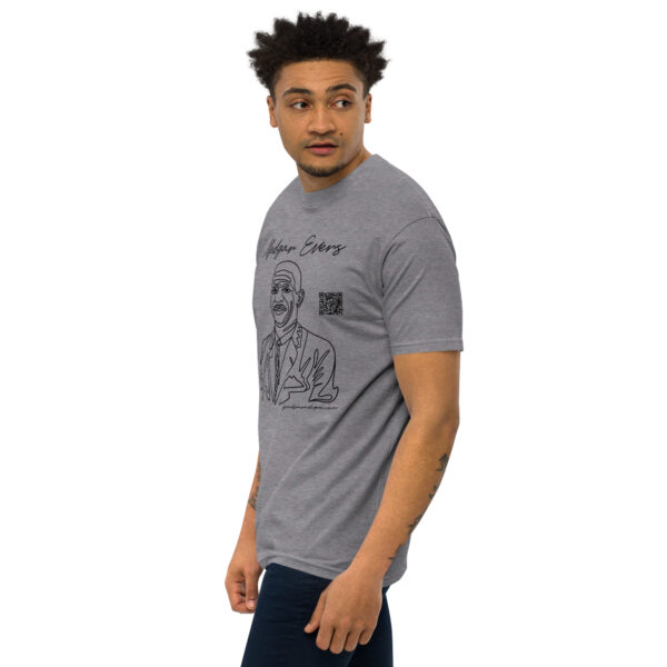 Medgar Evers Interactive Men's Tee - Black - Image 11