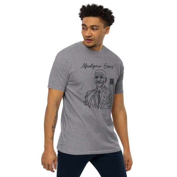 Medgar Evers Interactive Men's Tee - Black - Image 12