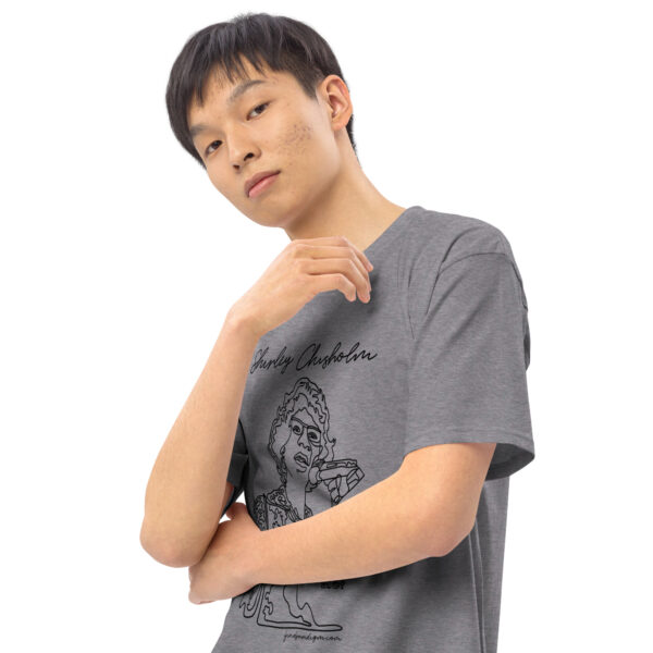 Shirley Chisholm Interactive Men's Tee - Black - Image 15