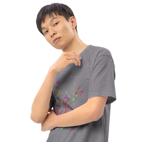 Sister Rosetta Tharpe: Men's Heavyweight Tee - Colorful Logo - Image 7