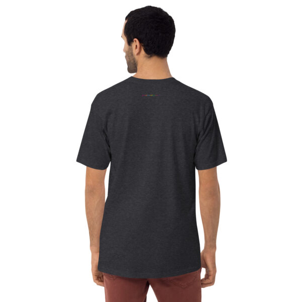 Lewis Latimer: Men's Heavyweight Tee - Colorful Logo - Image 4
