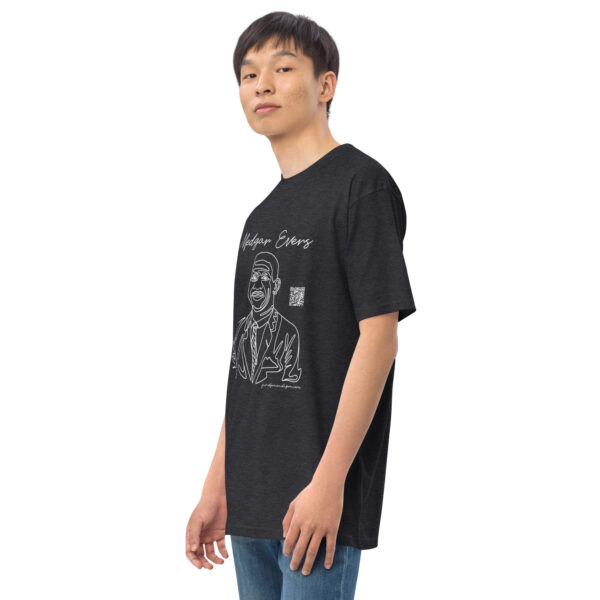 Medgar Evers Interactive Men's Tee - White - Image 8