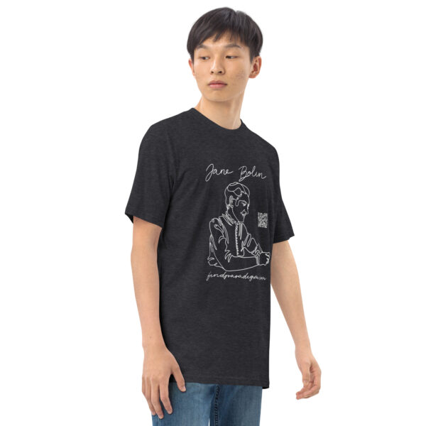 Jane Bolin Interactive Men's Tee - White - Image 7