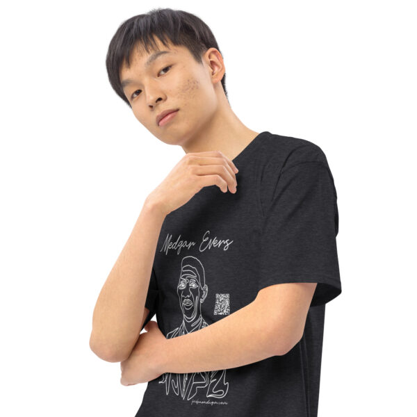 Medgar Evers Interactive Men's Tee - White - Image 9