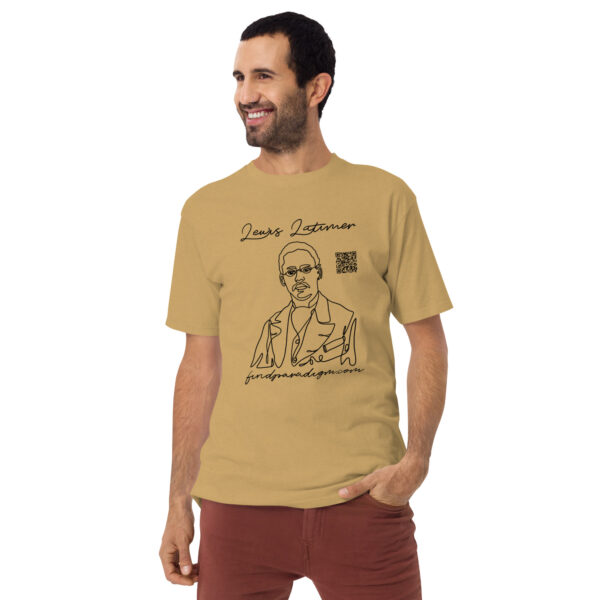Lewis Latimer Interactive Men's Tee - Black - Image 11
