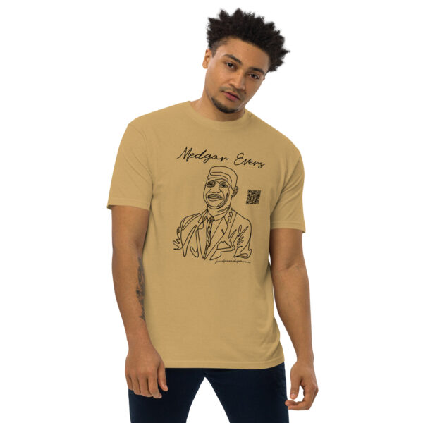 Medgar Evers Interactive Men's Tee - Black - Image 14