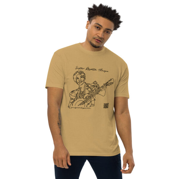 Sister Rosetta Tharpe Interactive Men's Tee - Black - Image 10