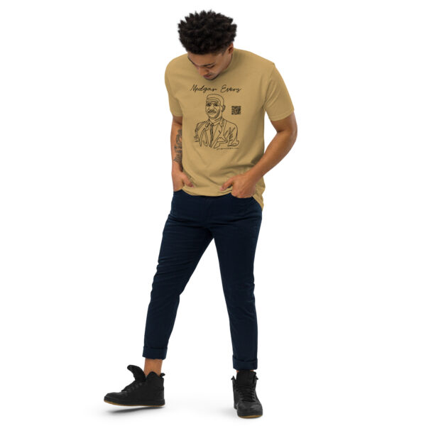 Medgar Evers Interactive Men's Tee - Black - Image 17