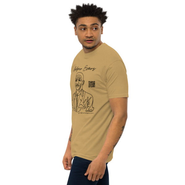 Medgar Evers Interactive Men's Tee - Black - Image 15