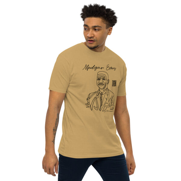 Medgar Evers Interactive Men's Tee - Black - Image 16