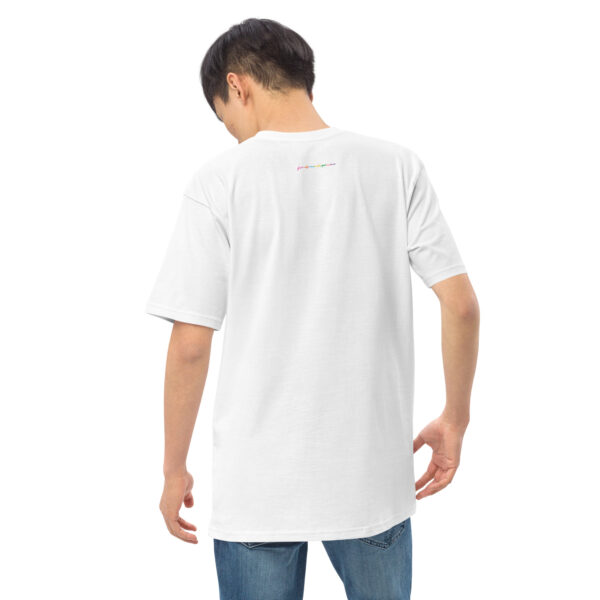 Jane Bolin: Men's Heavyweight Tee - Colorful Logo - Image 13